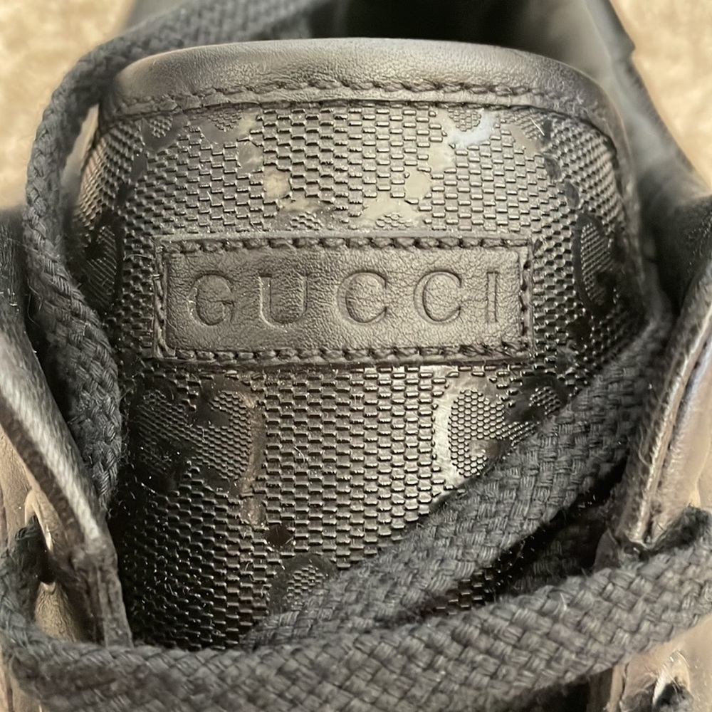 Men’s Gucci GG Guccissima Low Sneakers - Picture 3 of 9